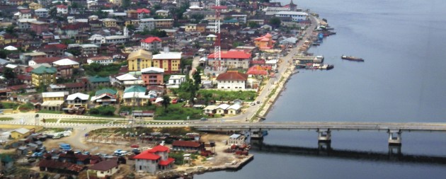 aerial view of Abonnema